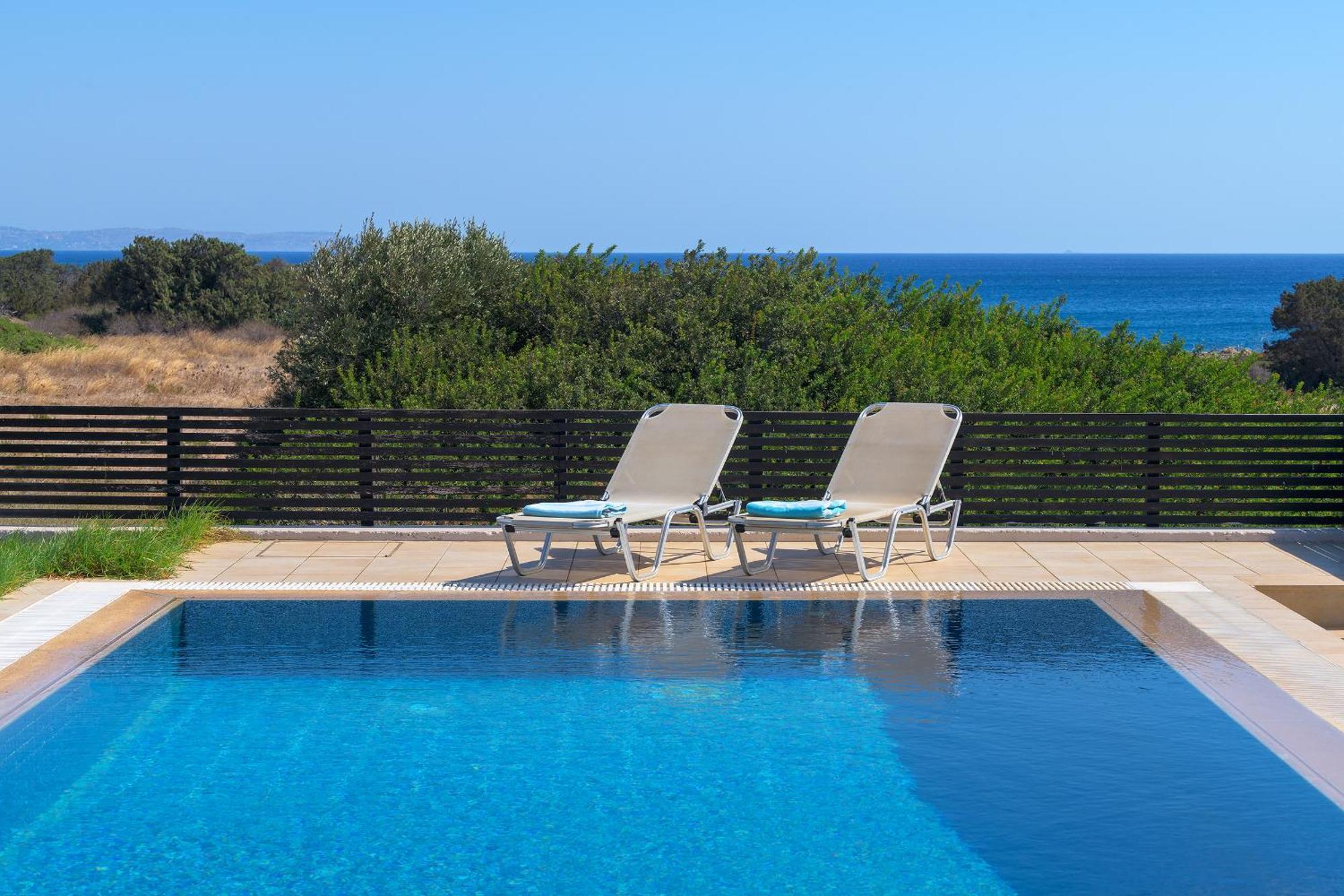 Blue Wave Villa Gennadi Bagian luar foto